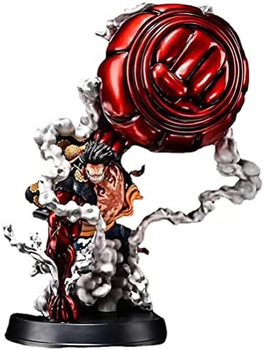 Emeili Monkey D. Luffy Figurine One Piece Figure Luffy Gear 4, Figure Wano Kuni Anime Monkey D Luffy Figure, Figurine Décoration Objets de Collection Animations Jouet Personnage Modèle