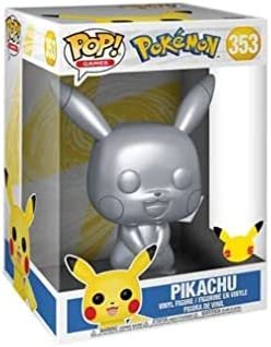 Funko 59873 Pop Jumbo: Pokemon S5- 10″ Pikachu Funko 59873 Pop Jumbo: Pokemon S5- 10″ Pikachu