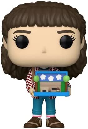 POP [Stranger Things] – Eleven with Diorama [Saison 4] Funko Pop Figurine en vinyle (livrée avec étui de protection compatible Pop Box), multicolore, 9,5 cm
