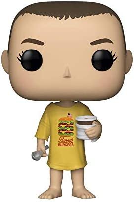 Funko- Figurines Pop Vinyl: Stranger Things: Eleven in Burger Tee Collectible Figure, 35057, Multcolour