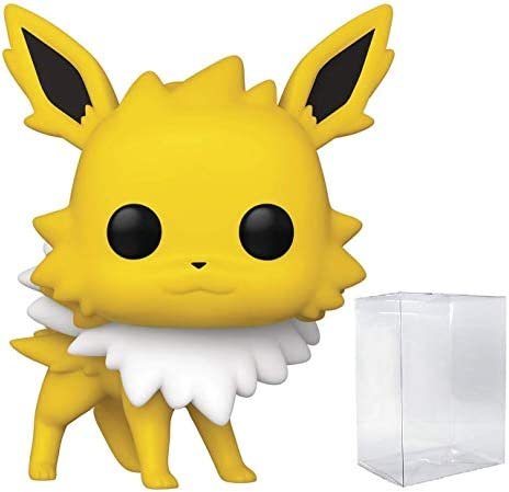 Funko Pop! Games Pokémon Jolteon Figurine en vinyle avec étui de protection compatible Pop Box Funko Pop! Games Pokémon Jolteon Figurine en vinyle avec étui de protection compatible Pop Box