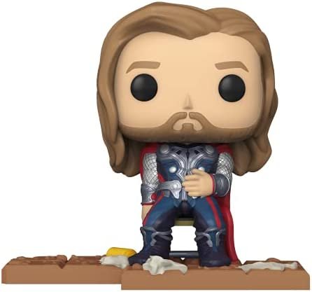 Funko 54328 POP Deluxe: Marvel- Thor w/Shawarma – (Amazon Exclusive)