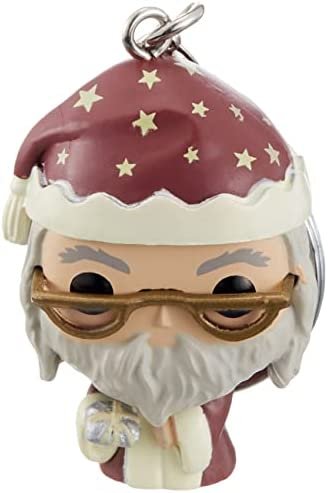 Funko- Pop Keychain: Harry Potter Holiday-Dumbledore S11 Figurine de Collection, 51207, Multicoleur Funko- Pop Keychain: Harry Potter Holiday-Dumbledore S11 Figurine de Collection, 51207, Multicoleur