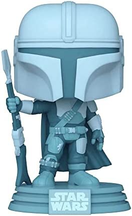 Funko Pop Star Wars The Mandalorian Holographiques Holographic # 345 Funko Pop Star Wars The Mandalorian Holographiques Holographic # 345