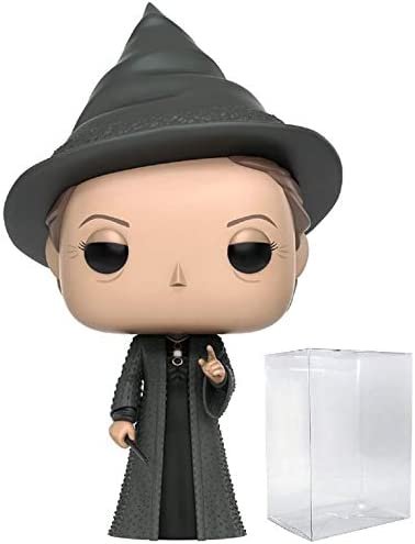 HARRY POTTER – Professor Minerva McGonagall #37 Funko Pop ! Figurine en vinyle (livrée avec étui de protection compatible Pop Box), multicolore, 9,5 cm HARRY POTTER – Professor Minerva McGonagall #37 Funko Pop ! Figurine en vinyle (livrée avec étui de protection compatible Pop Box), multicolore, 9,5 cm