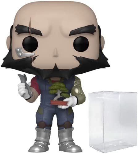 POP Cowboy Bebop Figurine en vinyle avec bonsaï Funko Pop Noir/multicolore 9,5 cm
