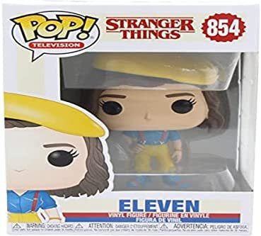 Funko Pop! Stranger Things Eleven en Bleu/Jaune (854) Figurine en Vinyle Funko Pop! Stranger Things Eleven en Bleu/Jaune (854) Figurine en Vinyle