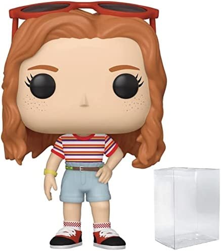 POP [Stranger Things – Max Mayfield (Mall Outfit) Funko Figurine en vinyle (avec étui de protection compatible), multicolore, 9,5 cm