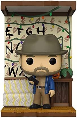 Funko 62290 Pop Deluxe: Stranger Things – Build A Scene – Hopper Multicolore Funko 62290 Pop Deluxe: Stranger Things – Build A Scene – Hopper Multicolore