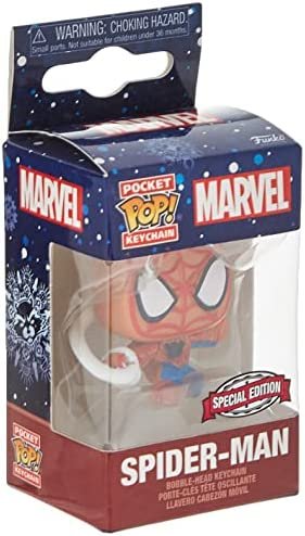 Funko Pocket Pop! Keychain: Marvel Holiday – Spider-Man – US Exclusive