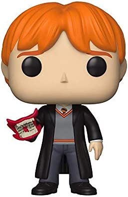 Funko- Figurines Pop Vinyl: Harry Potter S5: Ron w/Howler Collectible Figure, 35517, Multcolour