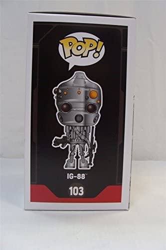 Funko POP Star Wars: IG-88 Action Figure Exclusive Smuggler’s Bounty … Funko POP Star Wars: IG-88 Action Figure Exclusive Smuggler’s Bounty …