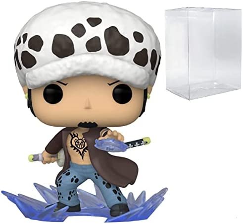 One Piece – Trafalgar D. Law Room Attack (AAA Anime Exclusive) Funko Pop ! Figurine en vinyle avec étui de protection compatible Pop Box