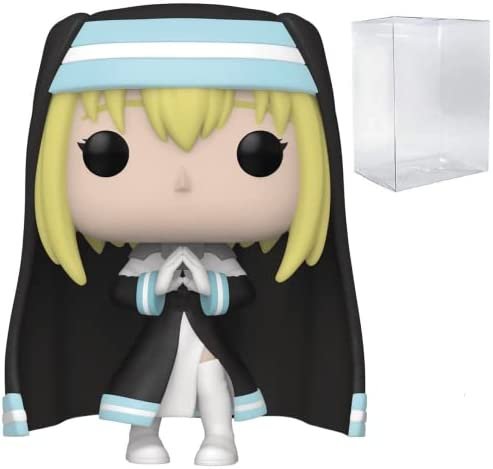 Fire Force Iris Funko Pop! Figurine en vinyle avec étui de protection compatible Pop Box
