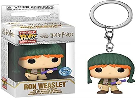 Pop Keychain: Harry Potter Holiday- Ron (WMT) Pop Keychain: Harry Potter Holiday- Ron (WMT)