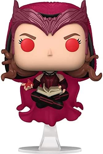 Funko Pop ! Wandavision Scarlet Witch 823 Glows in The Dark Special Edition Funko Pop ! Wandavision Scarlet Witch 823 Glows in The Dark Special Edition