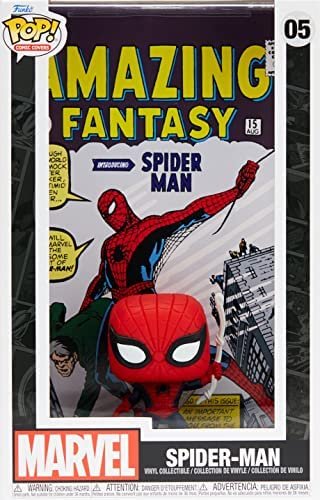 POP Funko Cover ! Marvel : Amazing Spider-Man (Exc), figurine de collection en vinyle 60931 Multicolore
