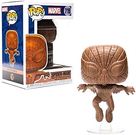 Funko Pop! Exclusive Wooden Spider-Man