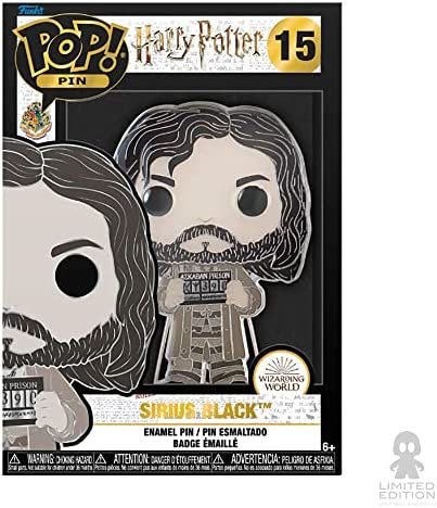 Funko HPPP0017 Loungefly Large Pop! Pin – Harry Potter: Sirius Black Funko HPPP0017 Loungefly Large Pop! Pin – Harry Potter: Sirius Black
