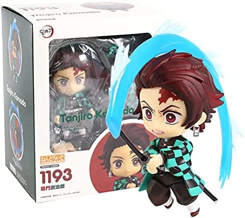 YOISMO Demon Slayer Kamado Tanjiro – Q Version Nendoroid Visage Interchangeable Figure Mobile PVC Anime Jeu de Bande Dessinée Personnage Modèle Statue Figure Jouet Objets De Collection YOISMO Demon Slayer Kamado Tanjiro – Q Version Nendoroid Visage Interchangeable Figure Mobile PVC Anime Jeu de Bande Dessinée Personnage Modèle Statue Figure Jouet Objets De Collection