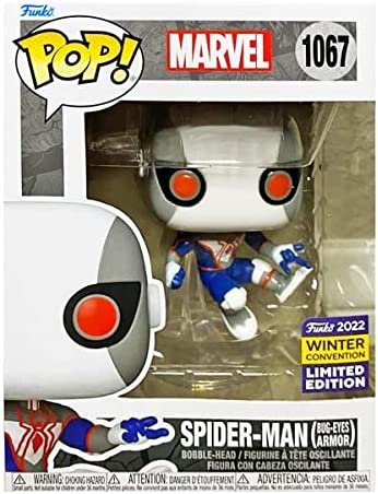 Funko Marvel Spider-Man Bug-Eyes Armour Pop Figurine de collection en vinyle Édition limitée