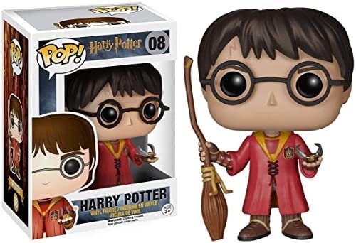 Figurine Pop ! Harry Potter 08 – Harry Potter (avec Balai de Quidditch) Figurine Pop ! Harry Potter 08 – Harry Potter (avec Balai de Quidditch)