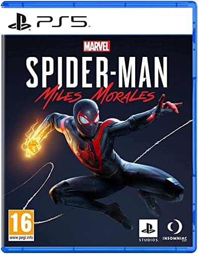 Sony, Marvel’s Spider-Man : Miles Morales PS5, Jeu d’Action, Édition Standard, Version Physique avec CD, En Français, 1 joueur, PEGI 16, Pour PlayStation 5 Sony, Marvel’s Spider-Man : Miles Morales PS5, Jeu d’Action, Édition Standard, Version Physique avec CD, En Français, 1 joueur, PEGI 16, Pour PlayStation 5