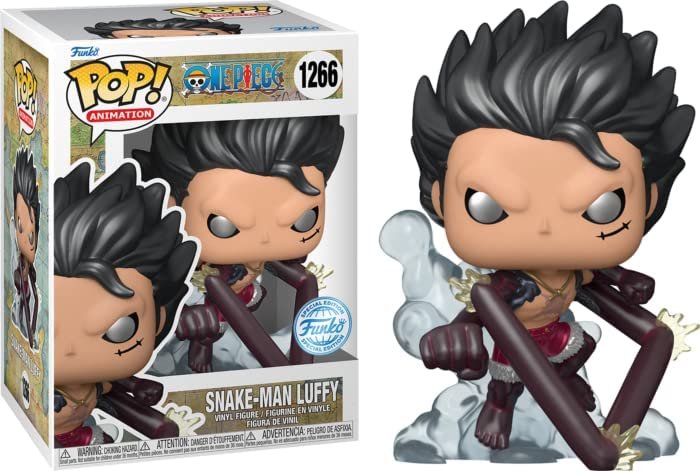 Funko Pop! One Piece – Snake-Man Luffy Metallic 1266 Special Edition Funko Pop! One Piece – Snake-Man Luffy Metallic 1266 Special Edition