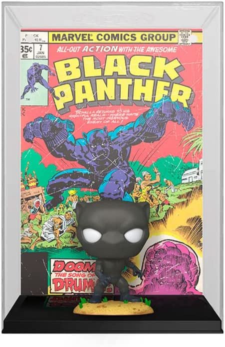 Pop Comic Cover: Marvel- Black Panther Pop Comic Cover: Marvel- Black Panther