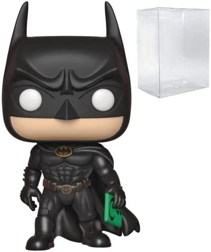 DC Heroes: Batman 80th – Batman (1995) Pop ! Figurine en vinyle (livré avec étui de protection compatible Pop Box)