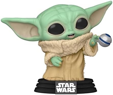 Funko Pop Star Wars The Mandalorian : Grogu with Knob # 474 Funko Pop Star Wars The Mandalorian : Grogu with Knob # 474