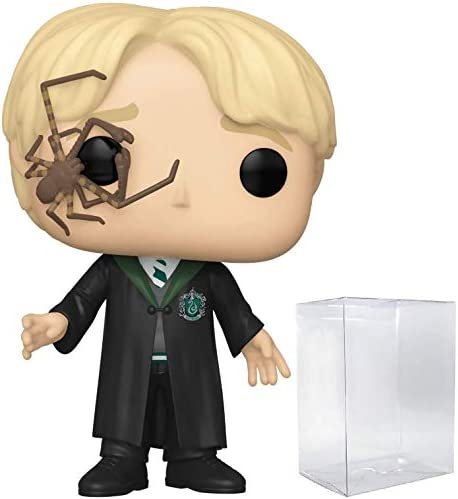 HARRY POTTER – Draco Malfoy avec fouet Spider Funko Pop ! Figurine en vinyle (livrée avec étui de protection compatible Pop Box) HARRY POTTER – Draco Malfoy avec fouet Spider Funko Pop ! Figurine en vinyle (livrée avec étui de protection compatible Pop Box)