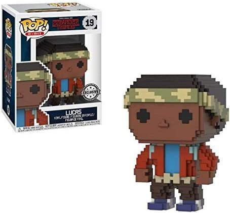 Funko Pop Lucas 19 8-Bit Stranger Things Série TV Figurine 9 cm Exclusive #1 Funko Pop Lucas 19 8-Bit Stranger Things Série TV Figurine 9 cm Exclusive #1
