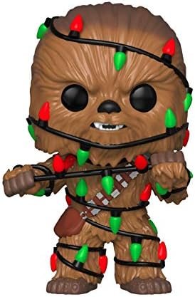 Funko 33886 POP Bobble: Star Wars: Holiday Chewbacca w/ Lights
