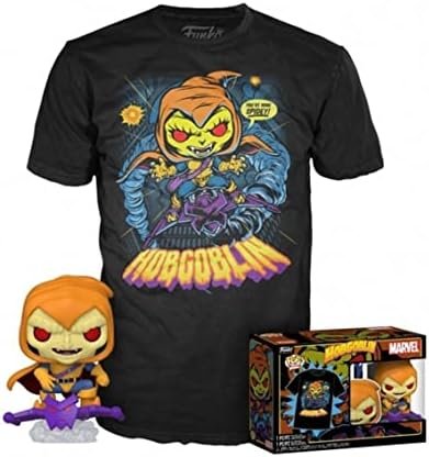 Funko 58877 Pop & Tee:Animated Spider-Man -Hobgoblin(GW)-M Multicoleur Taille Unique