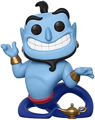 Funko- Figurines Pop Vinyl: Disney: Aladdin: Genie with Lamp Collectible Figure, 35757, Multcolour