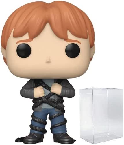 HARRY POTTER Funko Pop Ron Weasley in Devil Snare Funko Pop Figurine en vinyle avec étui de protection compatible Pop Box