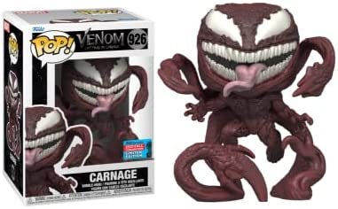 Funko Pop Marvel Venom Carnage 2021 Fall Convention #926 – Exclusive Special Edition – Figurine Pop Marvel Multicolore Taille Unique