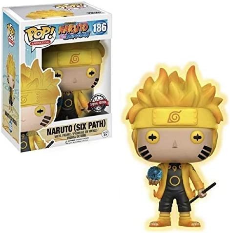 Naruto Shippuden Pop! Animation Vinyl Figure Naruto (Six Path) GITD 9 cm Naruto Shippuden Pop! Animation Vinyl Figure Naruto (Six Path) GITD 9 cm