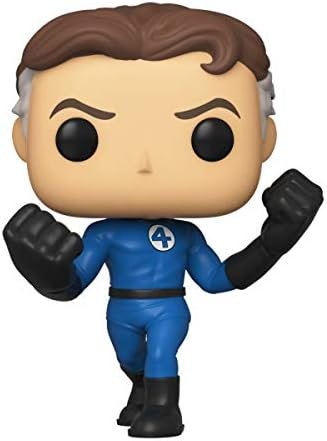 Funko- Pop Marvel Four-Mister Fantastic Collectible Toy, 44985, Multicolour, Standard