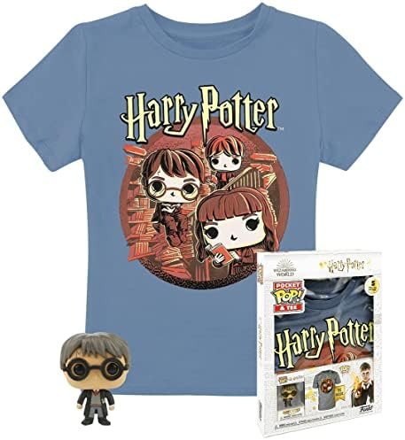 HARRY POTTER Trio – Pop! & T-Shirt Homme Funko Pop! Standard 158/164 HARRY POTTER Trio – Pop! & T-Shirt Homme Funko Pop! Standard 158/164