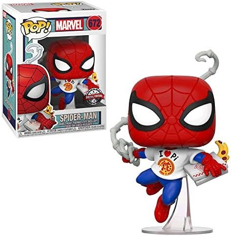 pop Funko Marvel Spider-Man 672- Spider-Man with Pizza