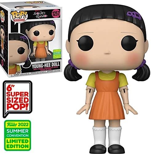 Funko Pop Squid Game : Young Hee Doll # 1257 – Summer Convention 2022 Funko Pop Squid Game : Young Hee Doll # 1257 – Summer Convention 2022