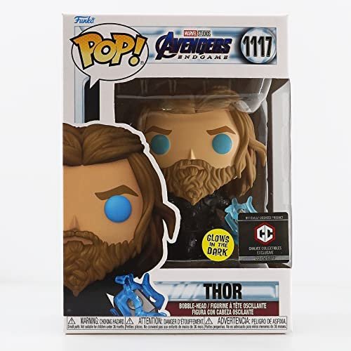 Funko Pop! Avengers 4: Endgame – Thor with Thunder Glow in The Dark Special Edition, (64906)