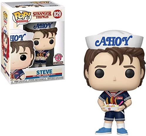 Funko Steve Harrington (Baskin Robins Exc) Pop TV Vinyl Figure & 1 Compatible Graphic Protector Bundle (41047 – B) Funko Steve Harrington (Baskin Robins Exc) Pop TV Vinyl Figure & 1 Compatible Graphic Protector Bundle (41047 – B)