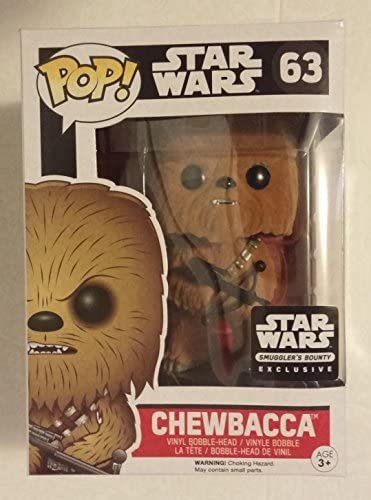 Funko POP! Star Wars Flocked Chewbacca Smuggler’s Bounty Exclusive #63 by POP! Funko POP! Star Wars Flocked Chewbacca Smuggler’s Bounty Exclusive #63 by POP!