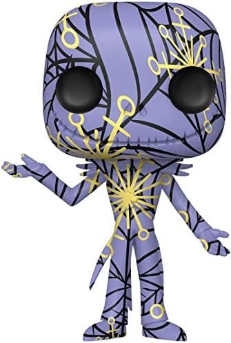 Funko- Pop Disney: The Nightmare Before Christmas-Jack (Artist&rsquo;s Series) w/Case Figurine de Collection, 49300, Multicoleur, Taille Unique