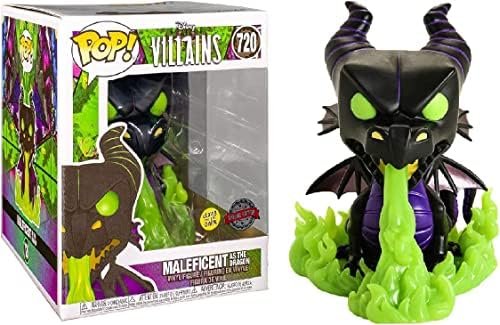 POP Funko Disney Villains 720 Maleficent as The Dragon Glows in The Dark POP Funko Disney Villains 720 Maleficent as The Dragon Glows in The Dark