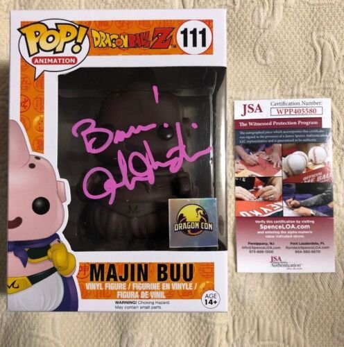 Josh Martin Signed Autographed Funko Pop Exclusive Majin Buu Dragon Ball JSA 28 Josh Martin Signed Autographed Funko Pop Exclusive Majin Buu Dragon Ball JSA 28