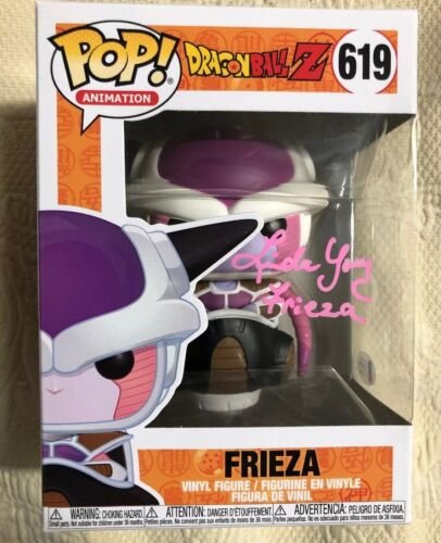 Linda Young Signed Autographed Frieza Funko Pop Dragon Ball Z BECKETT COA 44